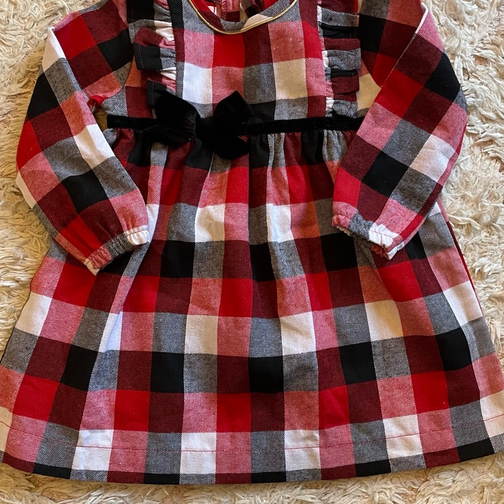 Mudpie NWOT Plaid Dress, 2T/24 month
